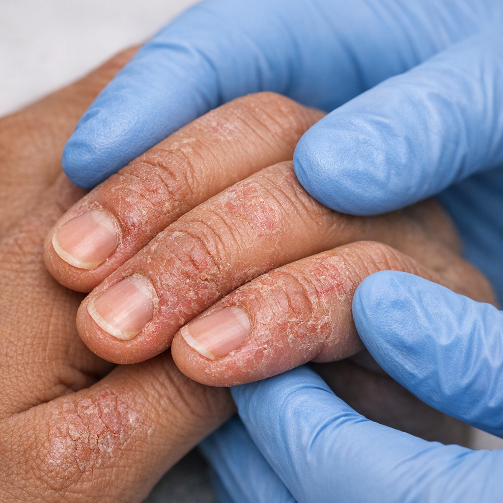 Hand eczema diagnosis and treatment